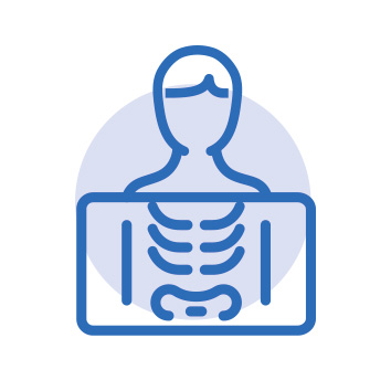 Pictogramm Radiologie